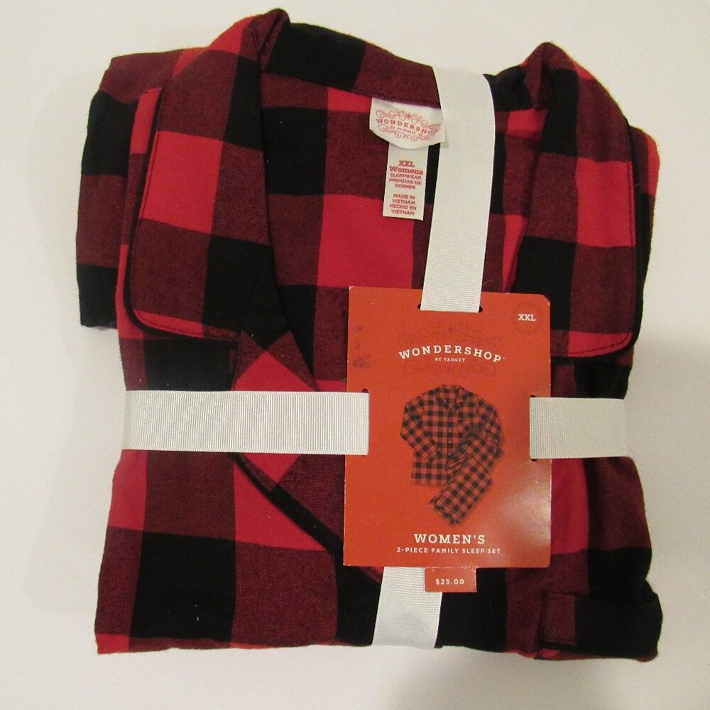 NEW WOMEN'S 2-PIECE WINTER FLANNEL PAJAMA SET SIZE XXL